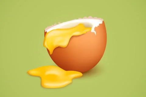 Picture of egg legs Stock Illustration