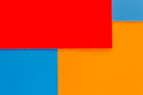 Picture in the form of a set of multi-colored squares and rectangles Stock Photos