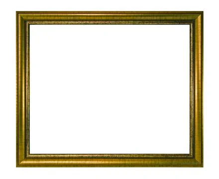 Picture frame with clipping path Stock Photos
