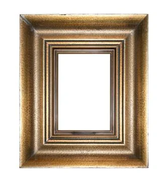 Picture frame with clipping path Stock-Fotos