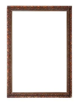 Picture frame with clipping path Stock-Fotos