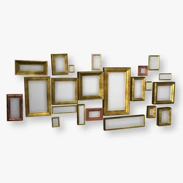Picture Frame Collection 3D Model
