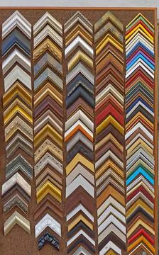 Picture frame corners Stock Photos