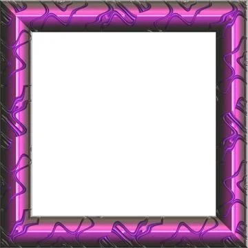 Picture frame generated isolated texture Stock Illustration