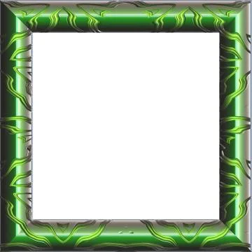 Picture frame generated isolated texture Stock Illustration