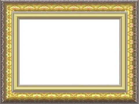 Picture frame generated isolated texture Stock Illustration