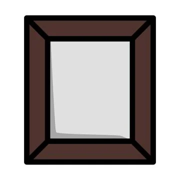 Picture Frame Icon Stock Illustration