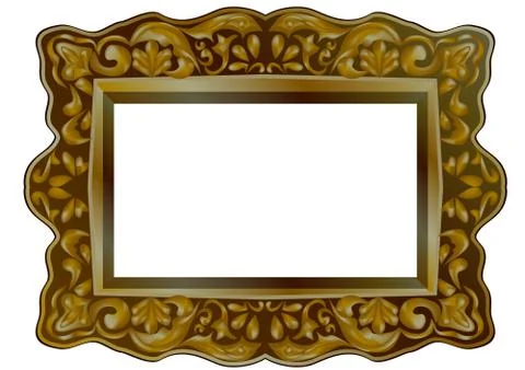 Picture frame Stock Illustration