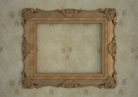 Picture frame Stock Illustration