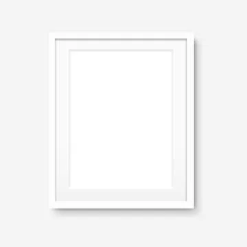 Picture Frame Isolated Stock Illustration