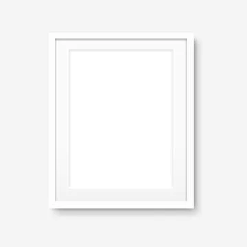 Picture Frame Isolated Stock Illustration