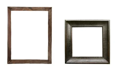 Picture frame isolated Stock Photos