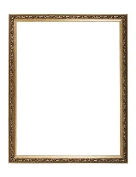 Picture Frame isolated Stock Photos