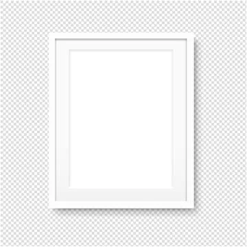 Picture Frame Isolated Transparent Background Stock Illustration