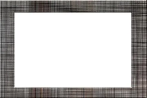 Picture frame of plaid pattern. 스톡 사진