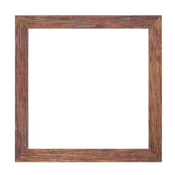 Picture frame of solid wood. Foto stock