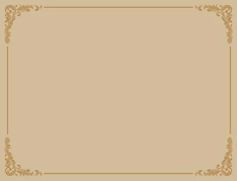 Picture Frame ,Vector EPS10 illustration Stock Illustration