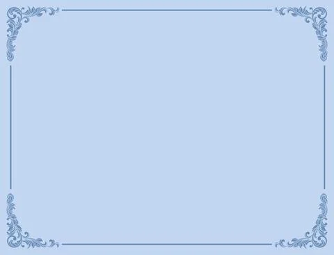 Picture Frame ,Vector EPS10 illustration Stock Illustration
