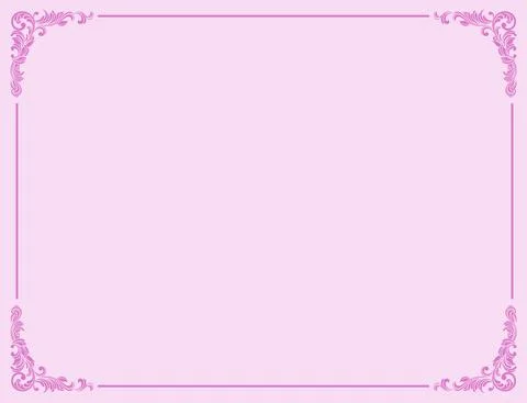 Picture Frame ,Vector EPS10 illustration Stock Illustration