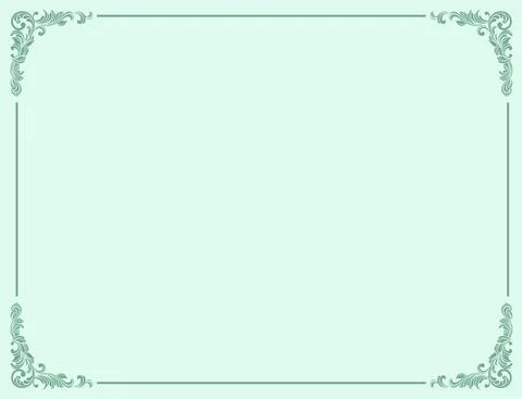 Picture Frame ,Vector EPS10 illustration Stock Illustration