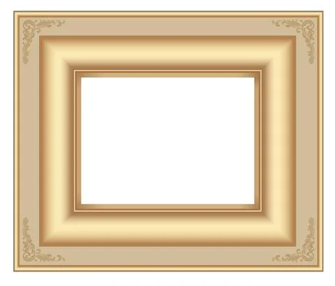 Picture Frame ,Vector EPS10 illustration Stock Illustration