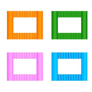 Picture frame vector 库存插图