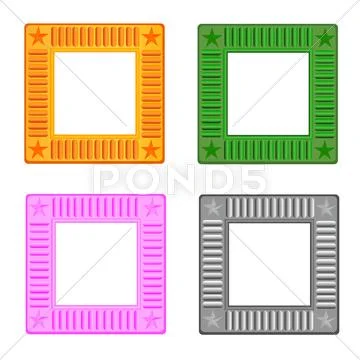 Picture Frame Icon Stock Illustration - Download Image Now