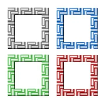 Picture frame vector Stock Illustration