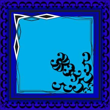 Picture frames color for your web design. Stock Illustration