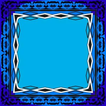 Picture frames color for your web design. Stock Illustration