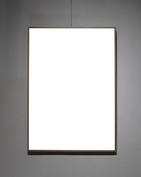 Picture frames with copy space for text hanging on the wall with wallpaper... 写真素材