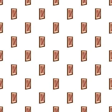 Picture frames forming a seamless pattern background Stock Illustration