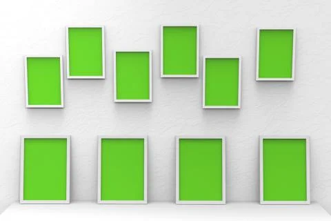 Picture frames 스톡 일러스트