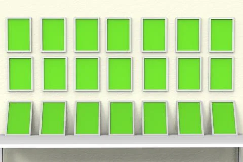 Picture frames 스톡 일러스트
