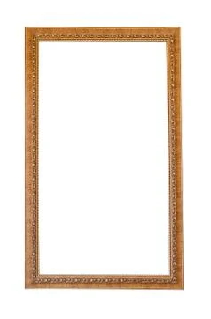 Picture frames isolated on white Stock Photos