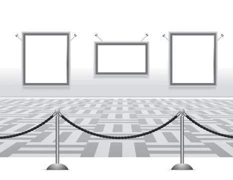 Picture gallery Stock Illustration