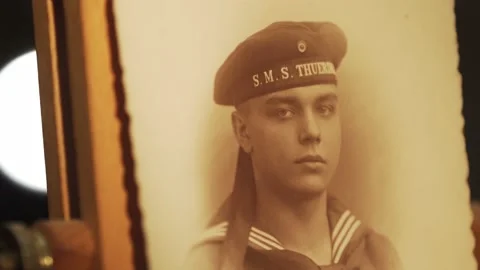 Picture of a German Sailor Stock Footage 159203467