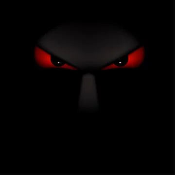 Picture of ghost black Stock Illustration