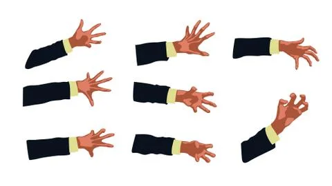 Picture of hand Stock Illustration