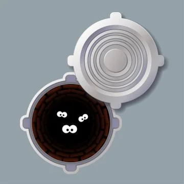 Picture of hatch 01 Stock Illustration