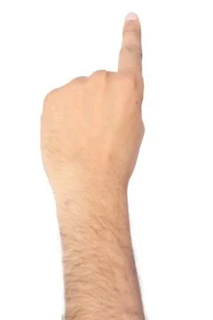 Picture Of Human Hand. Stock Photos