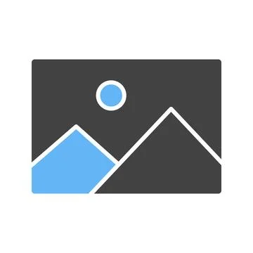 Picture icon vector image. Stock Illustration