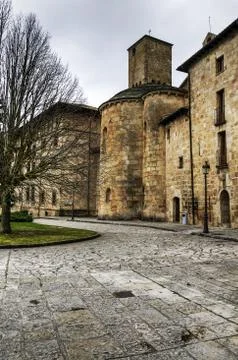Picture inside the monastery Stock Photos