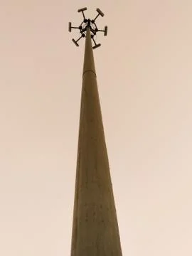 A picture of light tower Stock Photos