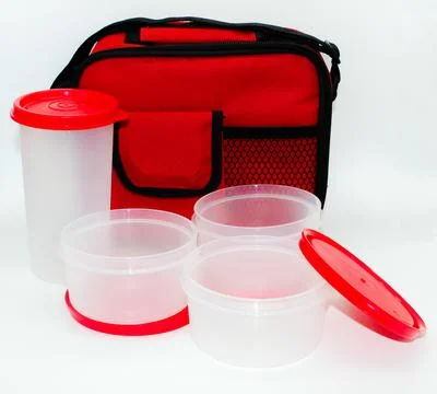 A picture of lunch box with selective focus Stock Photos