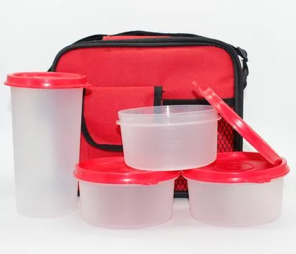 A picture of lunch box with selective focus Stock Photos