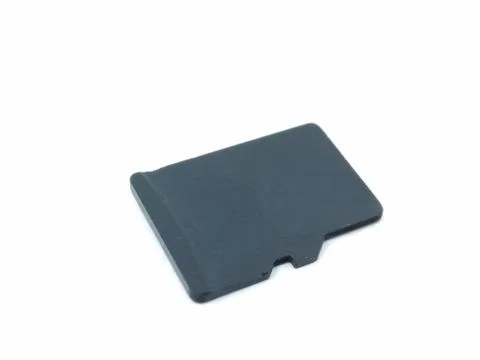 A picture of memory card with selected focus 写真素材