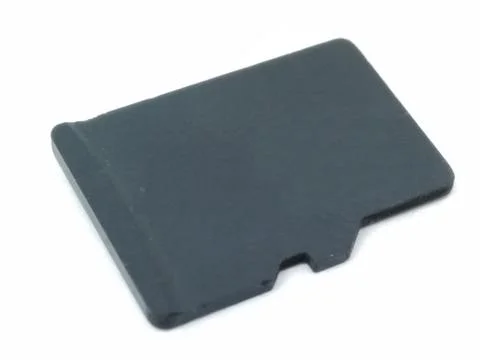 A picture of memory card with selected focus Stock Photos