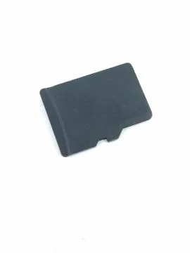 A picture of memory card with selected focus Stock Photos