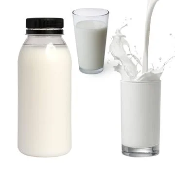 Picture of milk Illustrazione stock